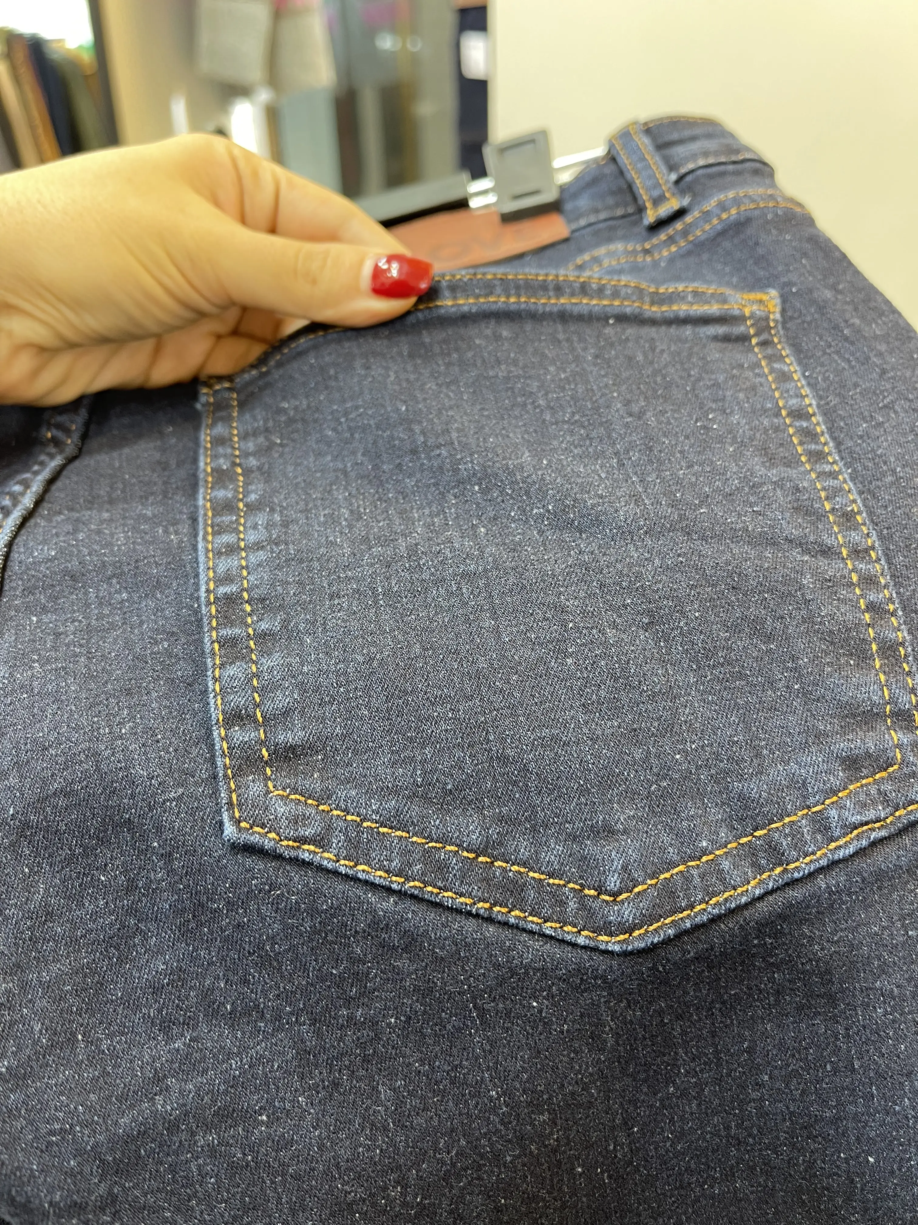 شلوار جین بوت کات پلاس سایز